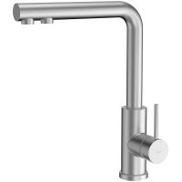 Смеситель для кухни Iddis Rule RULSTLFi05 Сталь — фото 1, Смесители для кухни