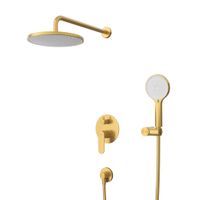 Душевой комплект встраиваемый CEZARES STYLUS-DSET-BORO — фото 1, Встраиваемые душевые комплекты