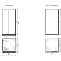Товар: Душевой уголок Radomir Дрим 100x100 1-03-6-0-0-1190 профиль Черный стекло прозрачное - фото 3 Душевой уголок Radomir Дрим 100x100 1-03-6-0-0-1190 профиль Черный стекло прозрачное — фото 3, Душевые уголки