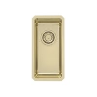 Мойка для кухни KOMBINO 10 MONARCH GOLD SAT-90 217X437X140 U в компл. с выпуском без сифона, — фото 1, Кухонные мойки