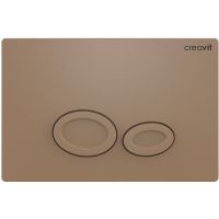 Клавиша смыва Creavit Drop GP2002.06 Капучино — фото 1, Кнопки смыва