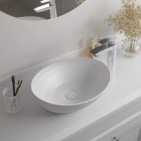 Товар: Раковина-чаша Iddis Cloud 41 CLOWS06i27 Белая - фото 4 Раковина-чаша Iddis Cloud 41 CLOWS06i27 Белая — фото 4, Раковины