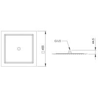 Товар: Верхний душ Remer 357UFS40BOX Белый - фото 2 Верхний душ Remer 357UFS40BOX Белый — фото 2, Верхние души