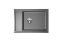 Granula-KS-7305, АЛЮМИНИУМ, кухонная мойка, кварц — фото 3, Кухонные мойки