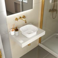 Раковина-чаша Point Ника 31 PN43081 Белая — фото 7, Раковины накладные