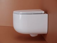 Товар: Унитаз Ceramicanova Ulma Rimless CN4006 подвесной Белый с сиденьем Микролифт - фото 2 Унитаз Ceramicanova Ulma Rimless CN4006 подвесной Белый с сиденьем Микролифт — фото 2, Подвесные унитазы