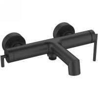 Смеситель для ванны BelBagno Acqua ACQUA-VASM-NERO Черный матовый — фото 1, Для душа и ванны