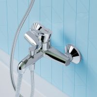 Смеситель для ванны Dorff Optima D2010000 Хром — фото 5, Смеситель для ванны