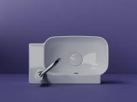 Раковина Ceramicanova Element 40 L CN6074L Белая — фото 10, Мини-раковины