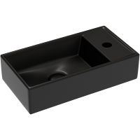 Раковина Ceramicanova Element 41 L CN6051LMB Черная матовая — фото 1, Мини-раковины