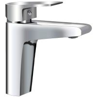 Смеситель для раковины AQUAme Prato AQMP6120 Хром — фото 1, Смесители для раковины