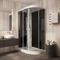 Товар: Душевая кабина Parly Classic Эконом 120x80 L EC1231L без гидромассажа - фото 4 Душевая кабина Parly Classic Эконом 120x80 L EC1231L без гидромассажа — фото 4, Душевые кабины