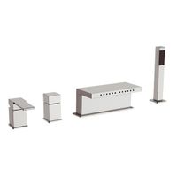 Смеситель для ванны Remer Qubica Q06 Хром — фото 1, Смеситель для ванны