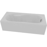 Акриловая ванна C-Bath Vesta 160x70 CBQ005004 без гидромассажа — фото 3, Акриловые ванны
