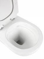 Унитаз Bond F01-10 подвесной Белый с сиденьем Микролифт — фото 9, Подвесные унитазы