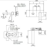 Товар: Смеситель для раковины Remer Absolute AU15KB Хром - фото 2 Смеситель для раковины Remer Absolute AU15KB Хром — фото 2, Смесители для раковины