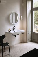 Товар: Раковина GSI Nubes 100 9651111 Белая - фото 3 Раковина GSI Nubes 100 9651111 Белая — фото 3, Раковины