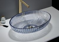 Раковина-чаша CeramaLux 51 GL49-L1 Светло-голубая — фото 3, Раковины