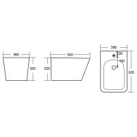 Товар: Биде Iberica Blanca Toledo Bide IB.TLA.B12 подвесное Белое - фото 4 Биде Iberica Blanca Toledo Bide IB.TLA.B12 подвесное Белое — фото 4, Биде