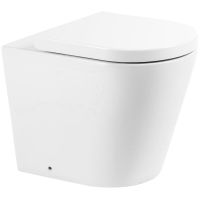 Унитаз BelBagno Flay-R BB1003CBR приставной без сиденья — фото 1, Подвесные унитазы