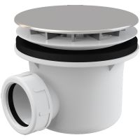 Товар: Сифон для душевого поддона Alcaplast A49CR Хром - фото 1 Сифон для душевого поддона Alcaplast A49CR Хром — фото 1, Сифоны для поддонов