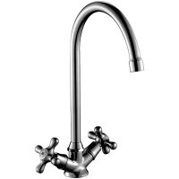 Смеситель для кухни Rossinka H02-72 Хром — фото 1, Смесители для кухни