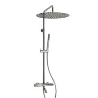 Товар: A188.117.137.010.CH Thermo Душевой комплект с термостатическим смесителем - фото 2 A188.117.137.010.CH Thermo Душевой комплект с термостатическим смесителем — фото 2, Душевые стойки