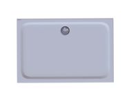 Душевой поддон акриловый Aquatek DPA-0000011 прямоугольный с ножками и фронтальным экраном 120*80*15 — фото 1, Акриловые душевые поддоны