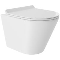 Товар: Комплект унитаза с инсталляцией Aqueduto Cone AQDS032T с сиденьем Микролифт и Белой глянцевой клавиш - фото 8 Комплект унитаза с инсталляцией Aqueduto Cone AQDS032T с сиденьем Микролифт и Белой глянцевой клавиш — фото 8, Комплекты унитаз + инсталляция