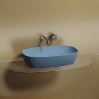 Раковина-чаша Ceramicanova Element 60 CN6049ML Голубая матовая — фото 20, Раковины накладные