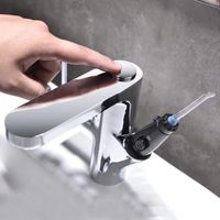 Смеситель для раковины Bronze de Luxe Optima с ирригатором Хром арт-10188 — фото 10, Смесители для раковины