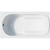 Акриловая ванна Corpa Nera Santi 150x75 CN05021WH без гидромассажа — фото 1, Акриловые ванны