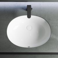 Товар: Раковина Ceramicanova Element 56 CN6043 Белая - фото 7 Раковина Ceramicanova Element 56 CN6043 Белая — фото 7, Раковины