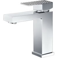 Смеситель для раковины Bronze de Luxe Grani A980 Хром — фото 1, Смесители для раковины