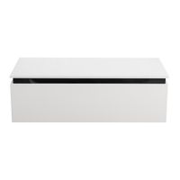 Тумба с одним выкатным ящиком CEZARES SLIDER-1000-1C-PI-BO — фото 1, Тумбы под раковину