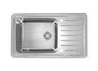 Мойка для кухни GALEO 30 SAT 90 FI 860X500 в комплекте с сифоном 1127251, — фото 1, Кухонные мойки