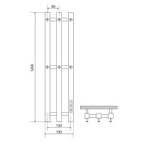 Товар: Электрический полотенцесушитель Melodia della vita Etude Electro Ferrum 120х15 П3 MTREEF12015wt Белы - фото 2 Электрический полотенцесушитель Melodia della vita Etude Electro Ferrum 120х15 П3 MTREEF12015wt Белы — фото 2, Электрические полотенцесушители