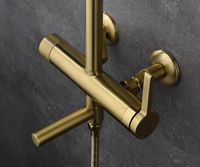 Душевая система Bronze de Luxe Avantgarde 2039GB Бронзовая — фото 8, Душевые стойки