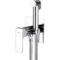 Гигиенический душ со смесителем Remer Absolute AU65W Хром — фото 1, Гигиенические души