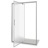 Душевая дверь Good Door Orion WTW-PD-100-G-CH 100 профиль Хром стекло Grape — фото 5, Распашные душевые двери