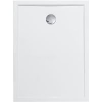 Душевой поддон из искусственного камня Aquaton Калифорния М 120x80 1A737636CA010 Белый — фото 1, Душевые поддоны из искусственного камня