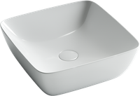 Раковина Ceramicanova Form 42 CN2002 Белая — фото 5, Раковины накладные