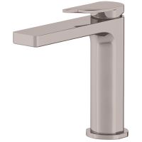 Смеситель для раковины Gattoni Soffio 8140/81DS Темный никель шлифованный — фото 1, Смесители для раковины