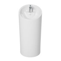 Товар: Раковина Laguraty 47 202B Белая - фото 2 Раковина Laguraty 47 202B Белая — фото 2, Раковины напольные