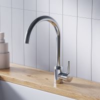 Смеситель для кухни Dorff Logic D3007000 Хром — фото 5, Смесители для кухни