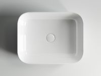 Раковина-чаша Ceramicanova Element 50 CN6011 Белая — фото 14, Раковины накладные