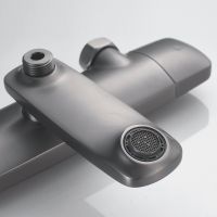 Душевая система Rose R39T R3936T Оружейная сталь — фото 16, Душевые системы