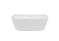 Ванна акриловая, пристенная, AQUATEK AQ-123778 АЛТЕЯ 1700*780*600 мм, В комплекте со сливом и ножкам — фото 4, Акриловые ванны