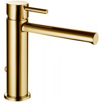 Товар: Смеситель для раковины Bossini Oki Z005301.021 Золото - фото 1 Смеситель для раковины Bossini Oki Z005301.021 Золото — фото 1, Смесители для раковины