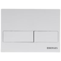 Клавиша смыва Berges Novum L4 040014 Белая — фото 1, Кнопки смыва